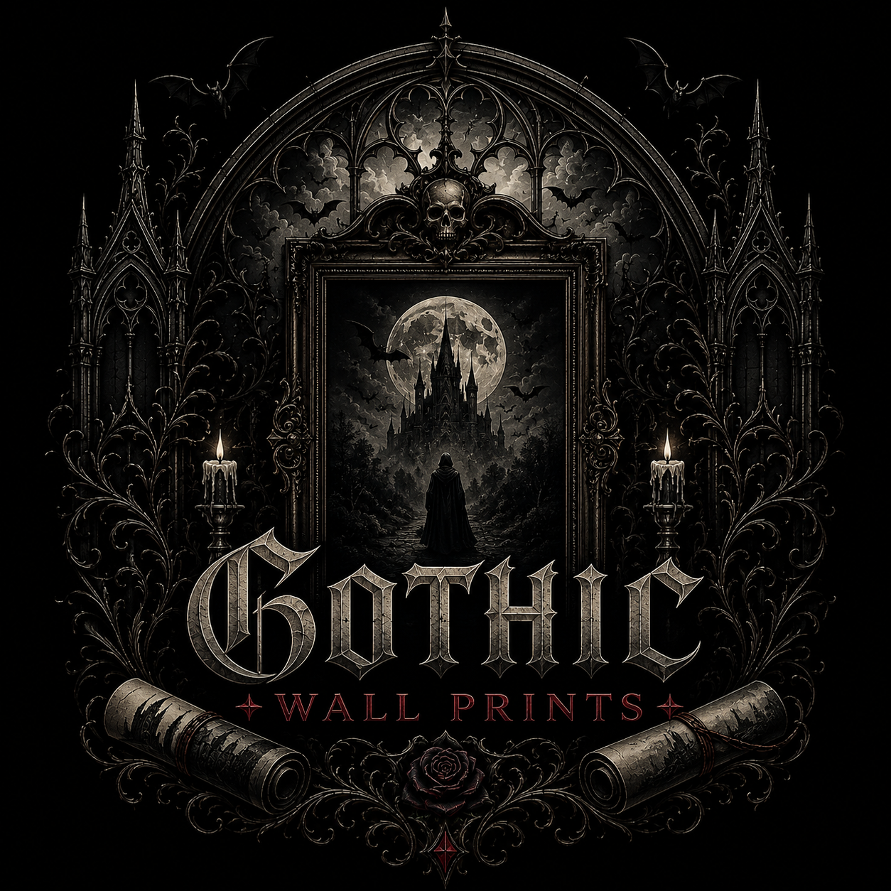 Gothic Wall Prints