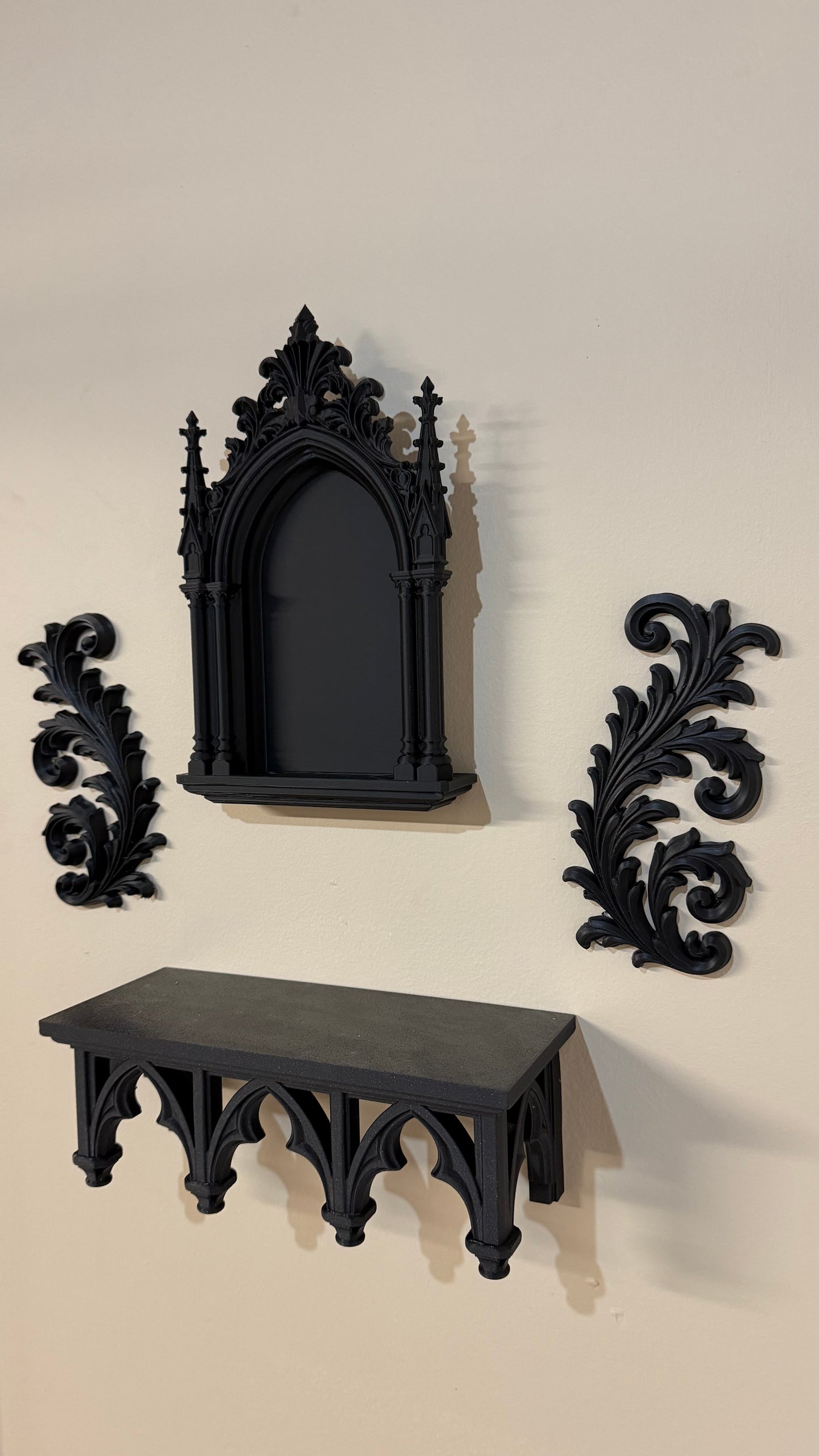 Victorian Gothic Cathedral Wall display